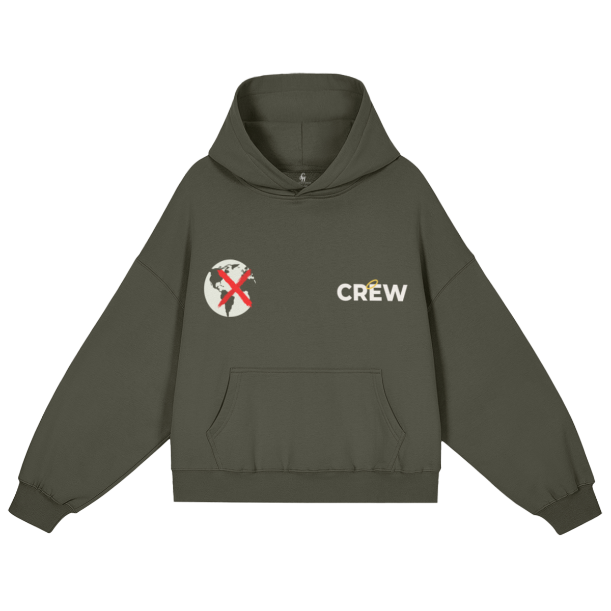 Crew Boxy Hoodie- Mount Olive