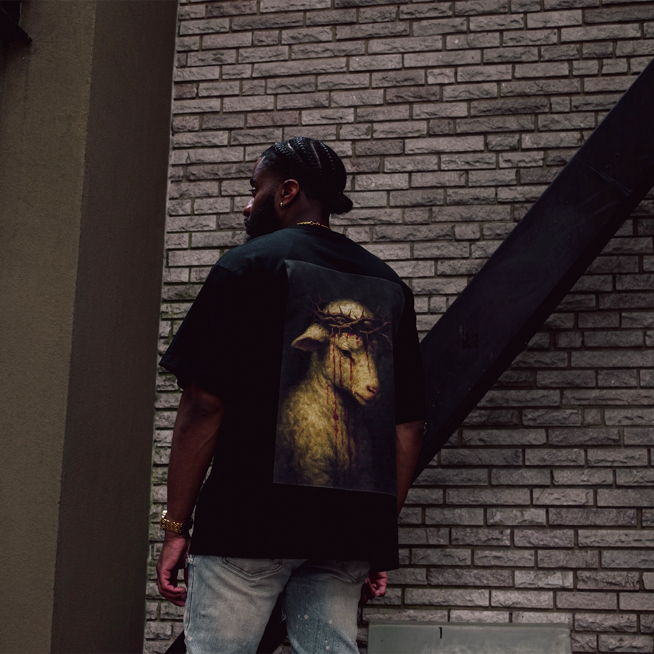 Lambs Blood Boxy Tee
