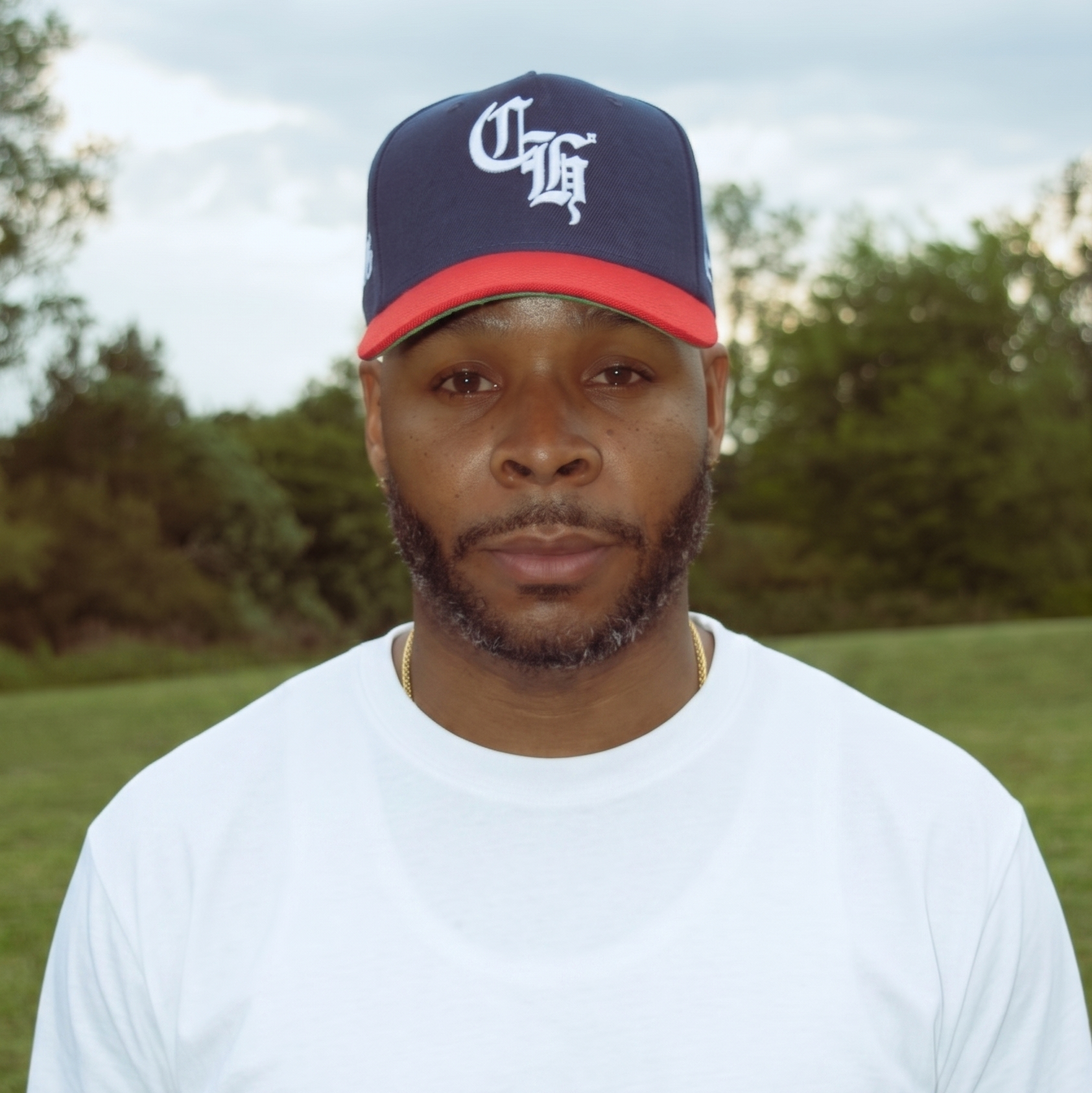 Heaven Sent 5-Panel Snapback-Navy