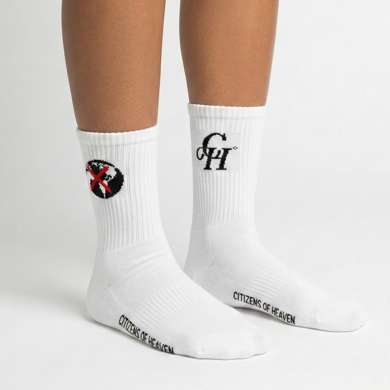 Citizenship Socks- White