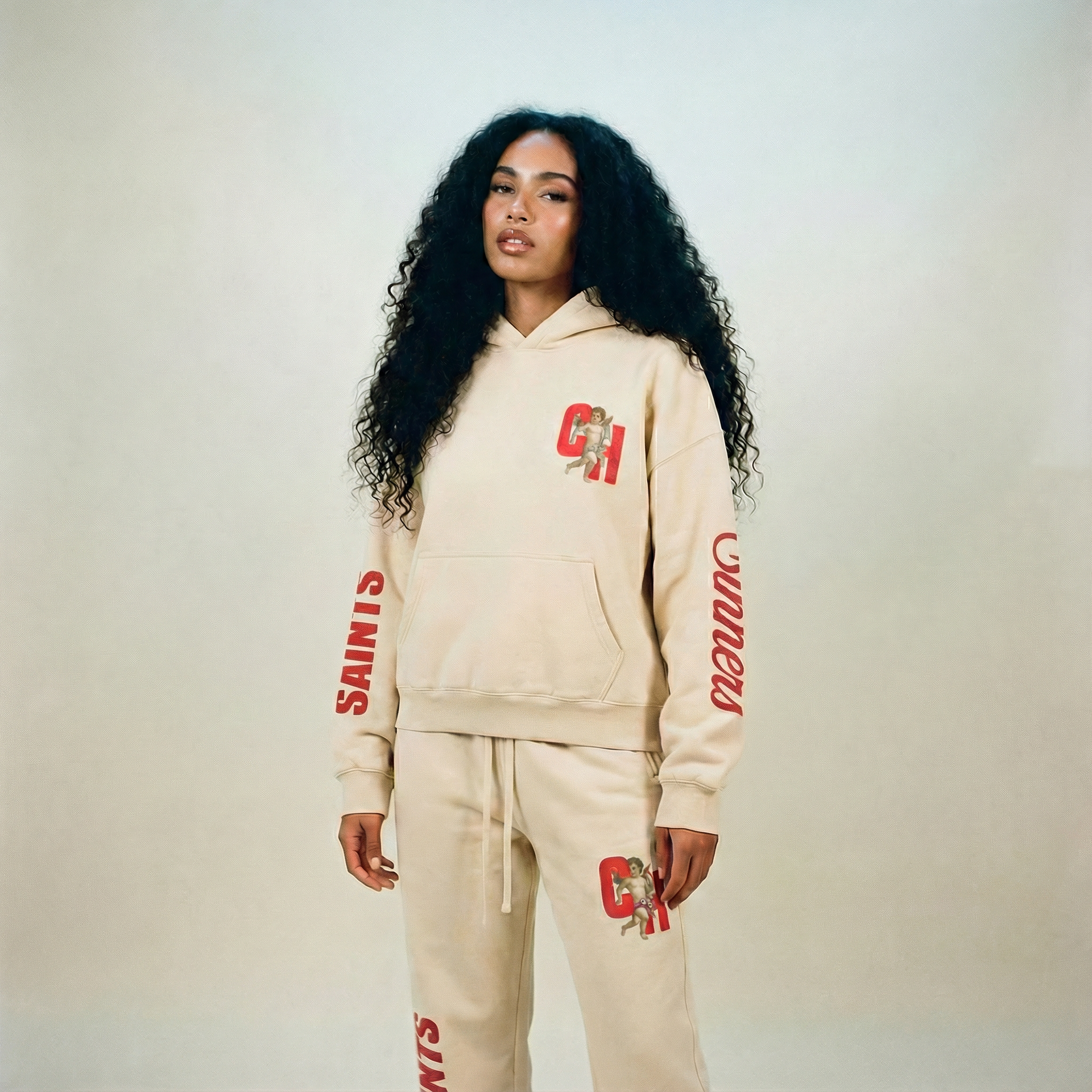 Saints x Sinners Winter Edition Hoodie- Apricot