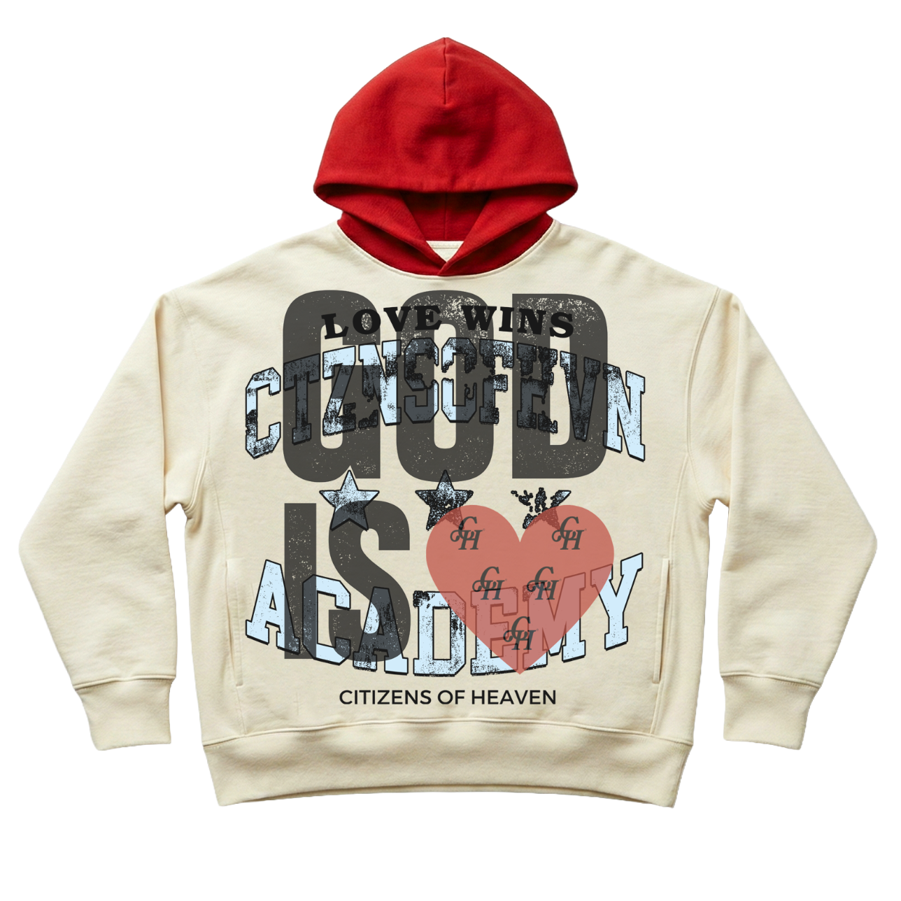 God Is Love Boxy Hoodie